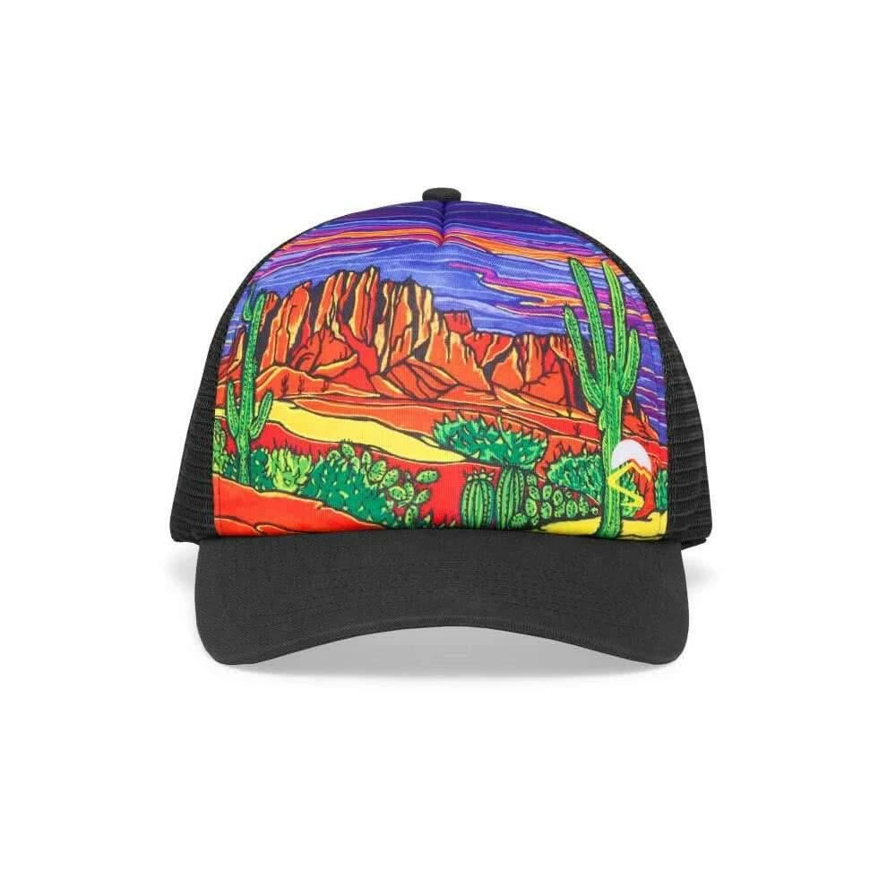 SUNDAY AFTERNOONS UPF50+ Artist Series Trucker Cap Wild & Scenic Orange 2 SUNDAY AFTERNOONS UPF50+ Artist Series Trucker Cap Wild & Scenic Orange - Image 2