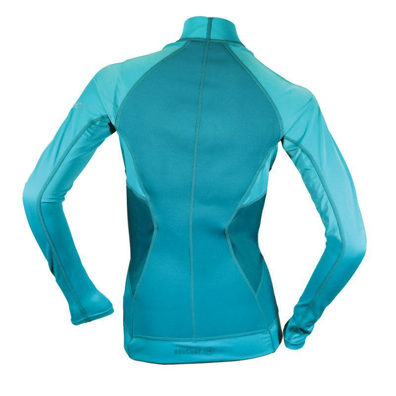 BEUCHAT ATOLL LADIE'S TOP 2MM RASH GUARD BLUE 2 BEUCHAT ATOLL LADIE'S TOP 2MM RASH GUARD BLUE - Image 2