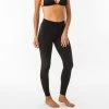 OLAIAN LEGGINGS UV SURF 100 WOMEN BLACK BLACK