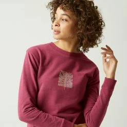 NYAMBA Round Neck Fitness Sweatshirt LIGHT GREY -Women Sports Elegant Store k03ee43c31ab4ecd3ac298bc2800f3362