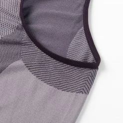 KIMJALY Women's Seamless Dynamic Yoga Tank Top PURPLE/Dark aubergine -Women Sports Elegant Store k04333681afe2ad1e9382db413b73b62d