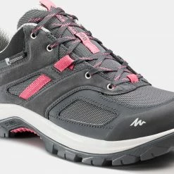 QUECHUA WATERPROOF MOUNTAIN HIKING SHOES Carbon grey/OLD PINK 11 QUECHUA WATERPROOF MOUNTAIN HIKING SHOES Carbon grey/OLD PINK -Women Sports Elegant Store k0861c603454c6f662c319f7b492de1a2