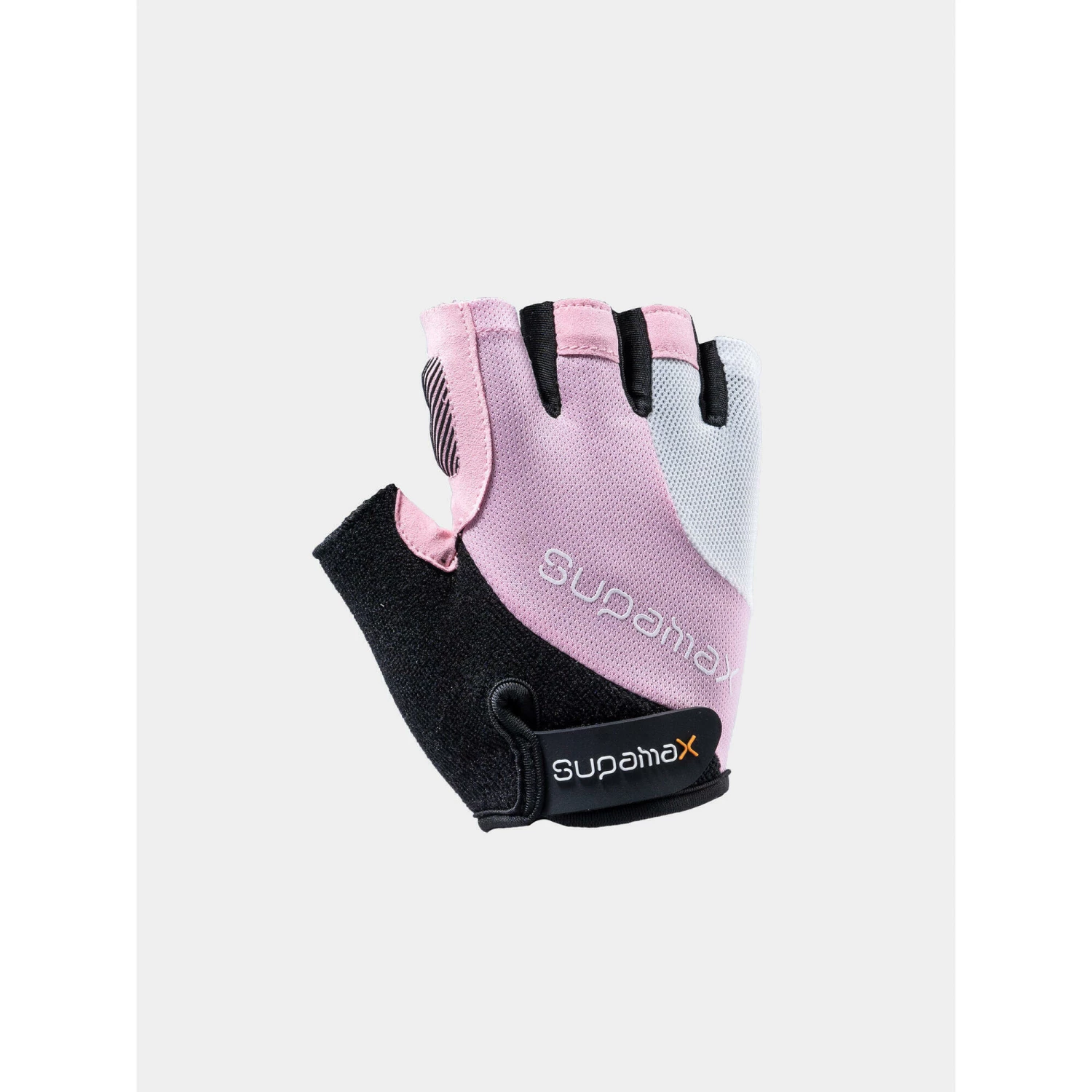 SUPAMAX TRAINING AND CYCLING GLOVES PINK 2 SUPAMAX TRAINING AND CYCLING GLOVES PINK - Image 2