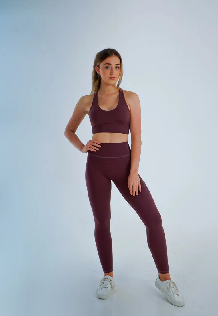 METANOIA THE LABEL Bare Sensations Naked-feel Sports Bra Burgundy 5 METANOIA THE LABEL Bare Sensations Naked-feel Sports Bra Burgundy - Image 5