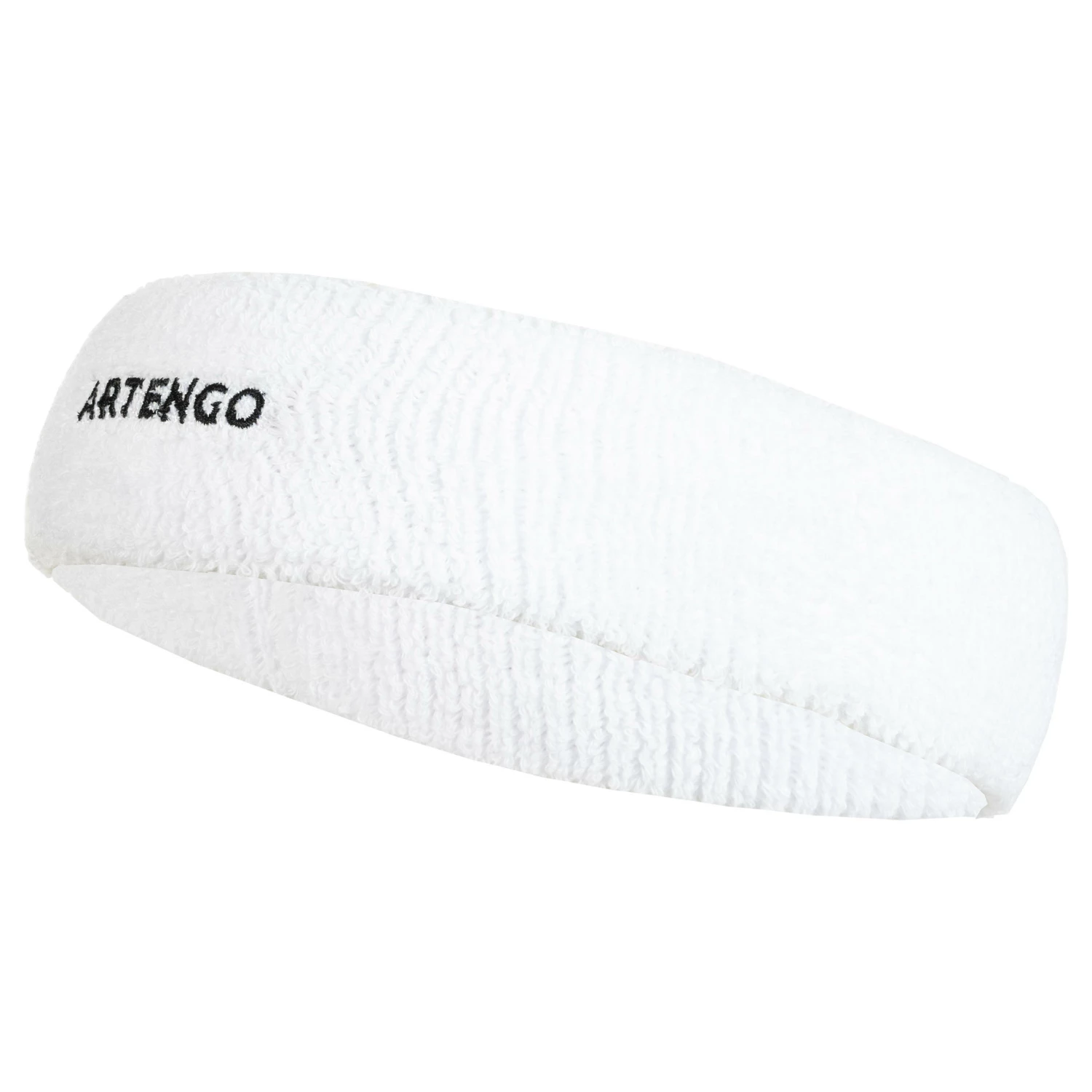 ARTENGO TB 100 Tennis Headband Snow white/BLACK 1 ARTENGO TB 100 Tennis Headband Snow white/BLACK