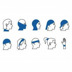 FORCLAZ Mountain Trekking Multi-Position Merino Wool Neck Warmer Whale grey -Women Sports Elegant Store k12348f9566cfca780952277ba19ef9ef