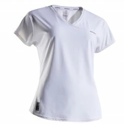 ARTENGO Soft 500 Women's Tennis T-Shirt Snow white
