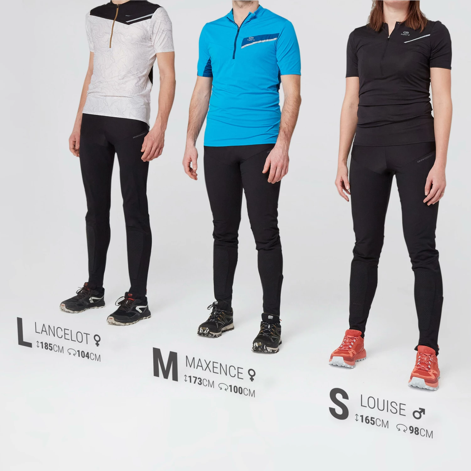 GEONAUTE PROTECTIVE AND RESISTANT 900 LONG RUNNING TIGHTS FOR ORIENTEERING BLACK 5 GEONAUTE PROTECTIVE AND RESISTANT 900 LONG RUNNING TIGHTS FOR ORIENTEERING BLACK - Image 5