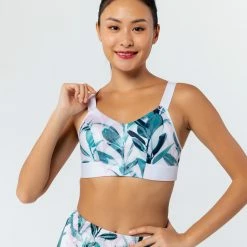 DOMYOS Women's Fitness Cardio Training Sports Bra 500 Snow white/Fluo pale peach 10 DOMYOS Women's Fitness Cardio Training Sports Bra 500 Snow white/Fluo pale peach -Women Sports Elegant Store k1725b23c78f8ec811ab5771adb15addf