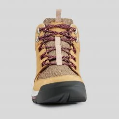 QUECHUA WATERPROOF NATURE HIKING SHOES Sand/Chocolate truffle -Women Sports Elegant Store k198121a7d082ba2b8c0404f538a4718e