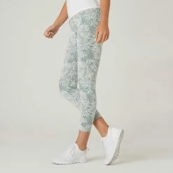 NYAMBA Fitness Shaping Cotton Leggings GREEN