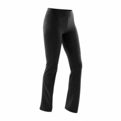 NYAMBA Women's Regular-Fit Sport Leggings Fit+ 500 BLACK