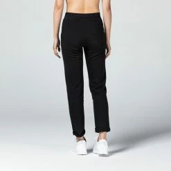 NYAMBA Women's Slim Bottoms 500 BLACK -Women Sports Elegant Store k1f36f7545747a8ff9a760b1b9fb6af24