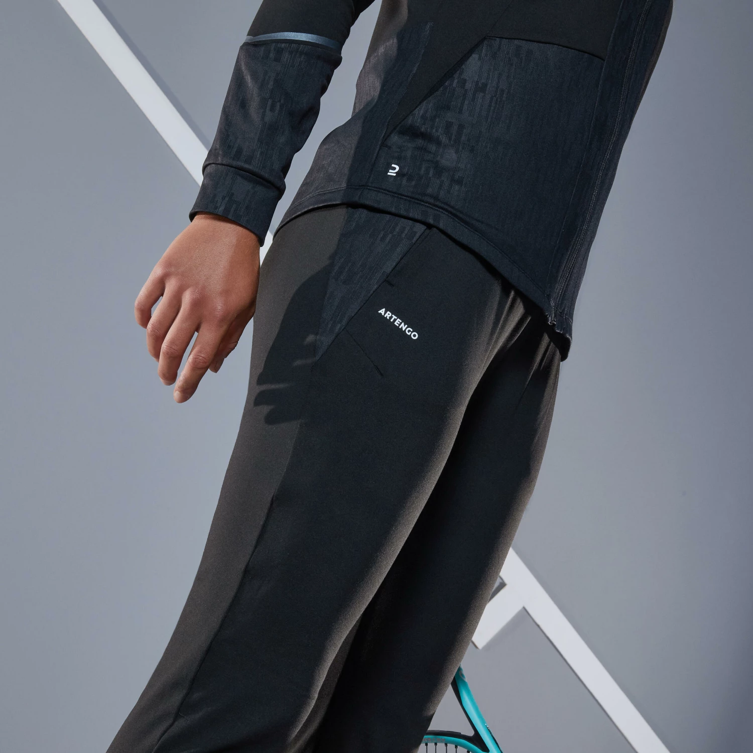 ARTENGO Women's Tennis Bottoms PA TH 500 BLACK 6 ARTENGO Women's Tennis Bottoms PA TH 500 BLACK - Image 6