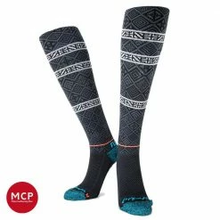 FLIPPOS FLIPPOS Compression Socks BLACK/BLUE -Women Sports Elegant Store k21b02a009b6bfb7a93aa60c2654ae9a4