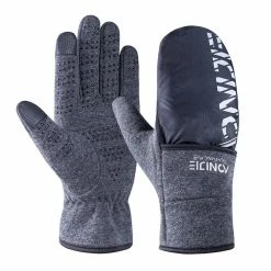 AONIJIE M-55 Winter Sports Gloves | Warm | Windproof | Anti-skid | Touch Screen BLACK