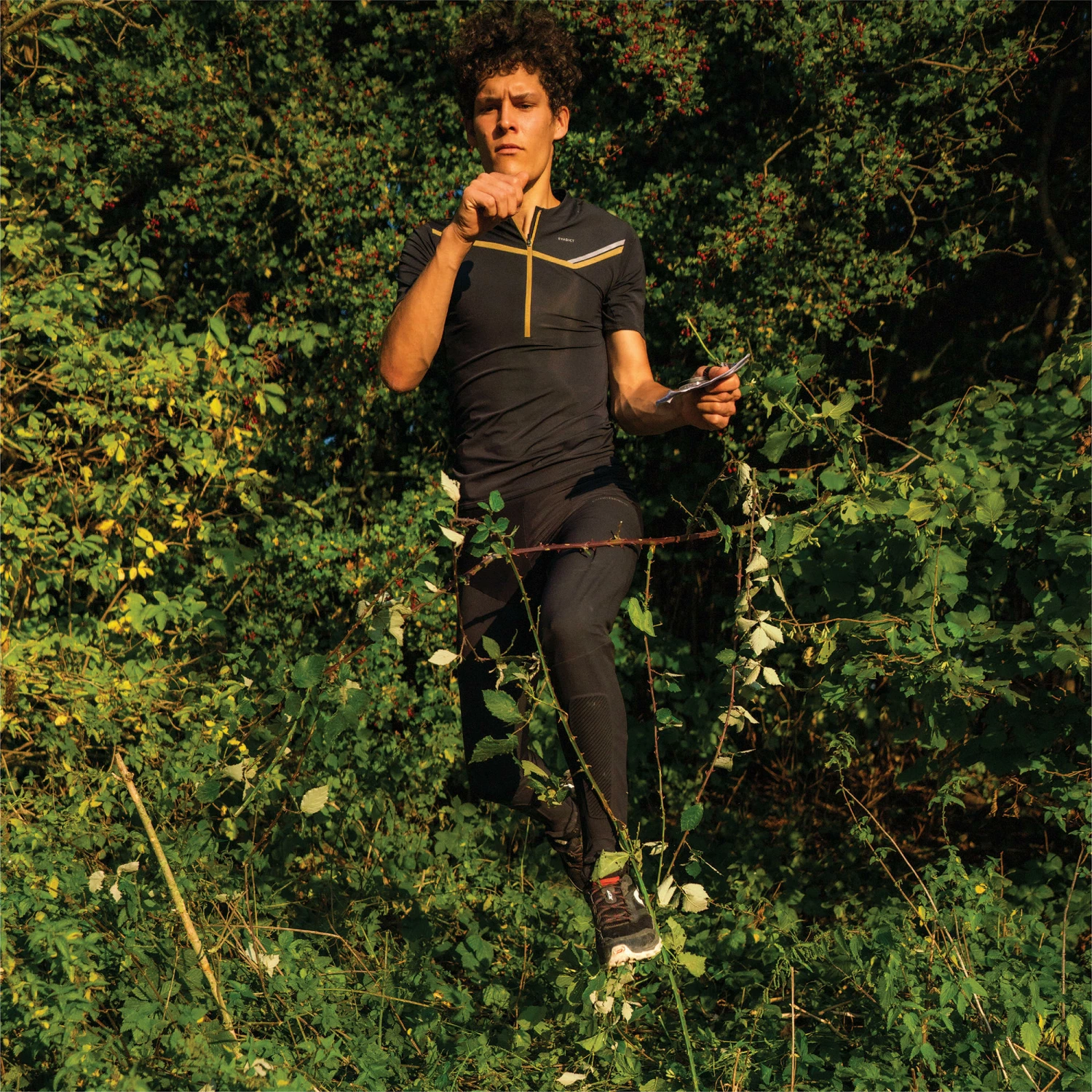 GEONAUTE PROTECTIVE AND RESISTANT 900 LONG RUNNING TIGHTS FOR ORIENTEERING BLACK 11 GEONAUTE PROTECTIVE AND RESISTANT 900 LONG RUNNING TIGHTS FOR ORIENTEERING BLACK - Image 11