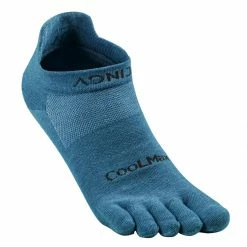 AONIJIE E4110S Sports Toe Socks | LowTop | Coolmax BLUE