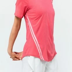 DOMYOS Close-Fitting Fitness T-Shirt PINK -Women Sports Elegant Store k289606900e034c1c31ed640c9258e335