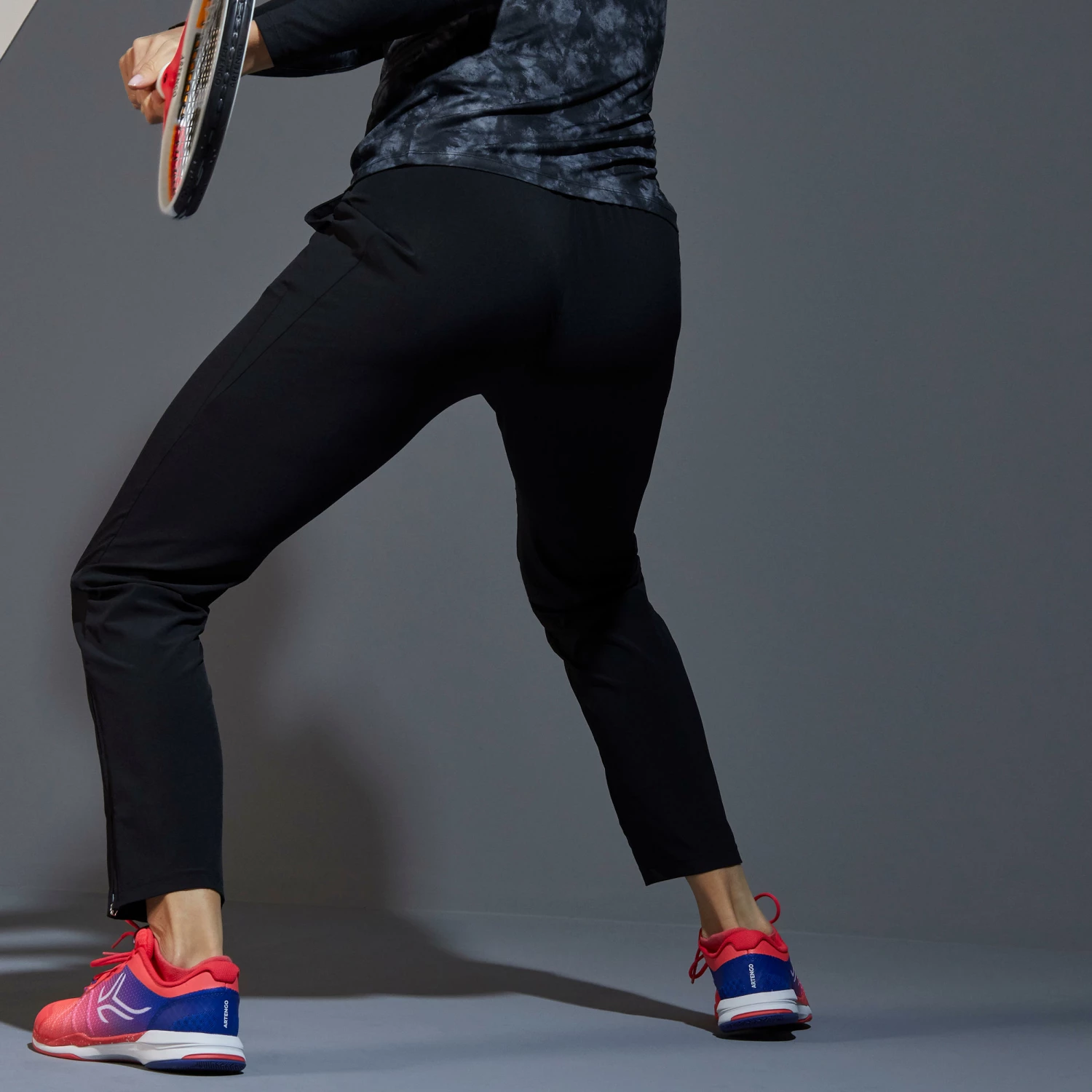 ARTENGO PA Dry 500 Women's Tennis Bottoms BLACK 7 ARTENGO PA Dry 500 Women's Tennis Bottoms BLACK - Image 7