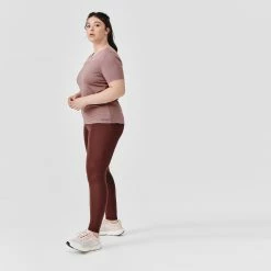 KALENJI Women's Running Breathable T-Shirt Dry+ Breath DARK BLUE -Women Sports Elegant Store k29e09ab8ea554d6aaf0c0636e533bd68