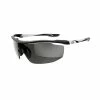 KALENJI RUNPERF CATEGORY 3 ADULT RUNNING GLASSES BLACK/Snow white