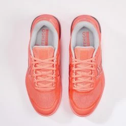 ARTENGO Women's Tennis Shoes TS990 Fluo peach/Light grey -Women Sports Elegant Store k2c7ff8551110d39e59a1103cdf0aa31d