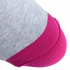 OXELO Women's Skating Socks FIT LIGHT GREY/Dark mulberry -Women Sports Elegant Store k2d06c4146469ab8a1fdb9adee929d5e3