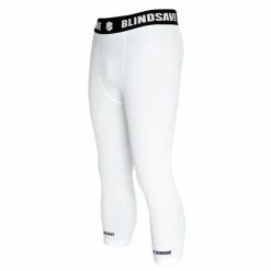 BLINDSAVE 3/4 Compression Tights WHITE -Women Sports Elegant Store k3475f6a7598cdb84947f89b4b1ef6fe4