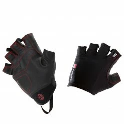 CORENGTH 100 Weight Training Gloves Cherry red/BLACK