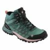 LAFUMA LADIES' ACCESS CLIMATIVE WATERPROOF MID CUT HIKING SHOES DARK GREEN