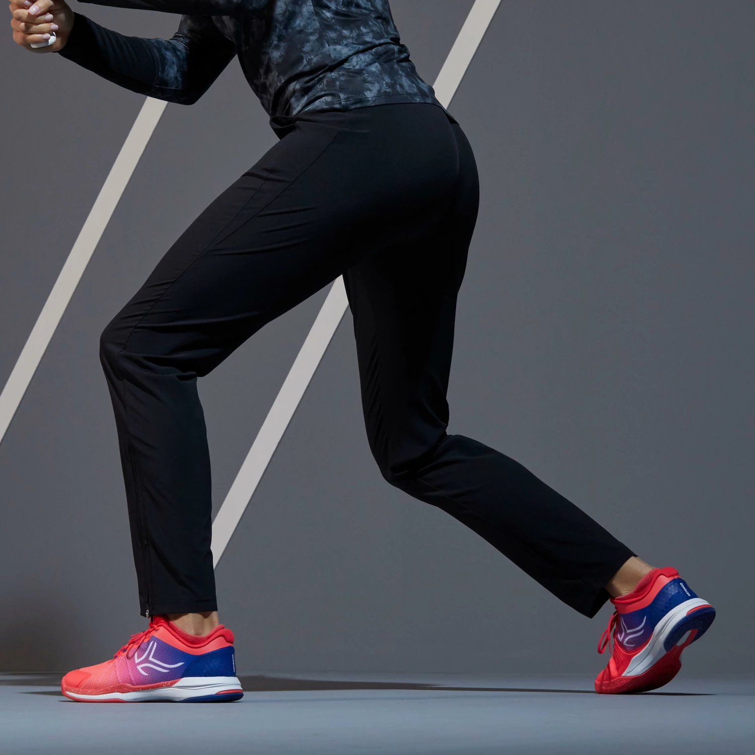 ARTENGO PA Dry 500 Women's Tennis Bottoms BLACK 5 ARTENGO PA Dry 500 Women's Tennis Bottoms BLACK - Image 5