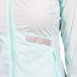 BTWIN ANTI UV JACKET CITY 500 W C2. Snow white -Women Sports Elegant Store k3ca3904469d4e59aadc46671b20832a0