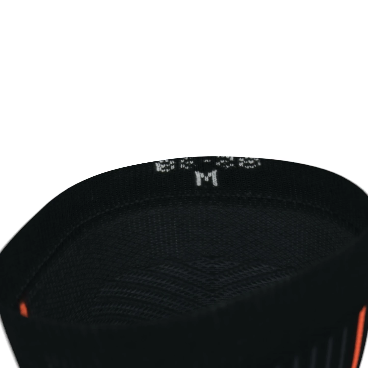 KIPRUN RUNNING COMPRESSION SOCKS BLACK/Fluo blood orange 8 KIPRUN RUNNING COMPRESSION SOCKS BLACK/Fluo blood orange - Image 8