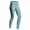 QUECHUA Women’s Mountain Walking Leggings MH500 Frozen cedar/Dusty green