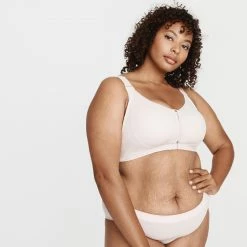 KALENJI JOG KOKOON RUNNING BRA HIGH SUPPORT QUARTZ PINK -Women Sports Elegant Store k41e4a1dac4c747015feb2531b97ff65c