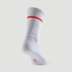 ARTENGO High Tennis Socks RS 500 Tri-Pack Snow white -Women Sports Elegant Store k4232322706f06e6d05544b6880d8d5ed