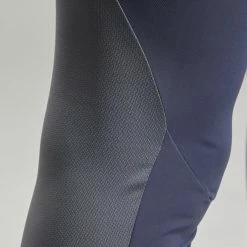 QUECHUA Women’s Fast Hiking Short Leggings FH900 Blue; Asphalt blue -Women Sports Elegant Store k4259c181473e204c51c660b92b789778