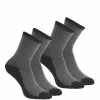 QUECHUA Country walking socks Pewter