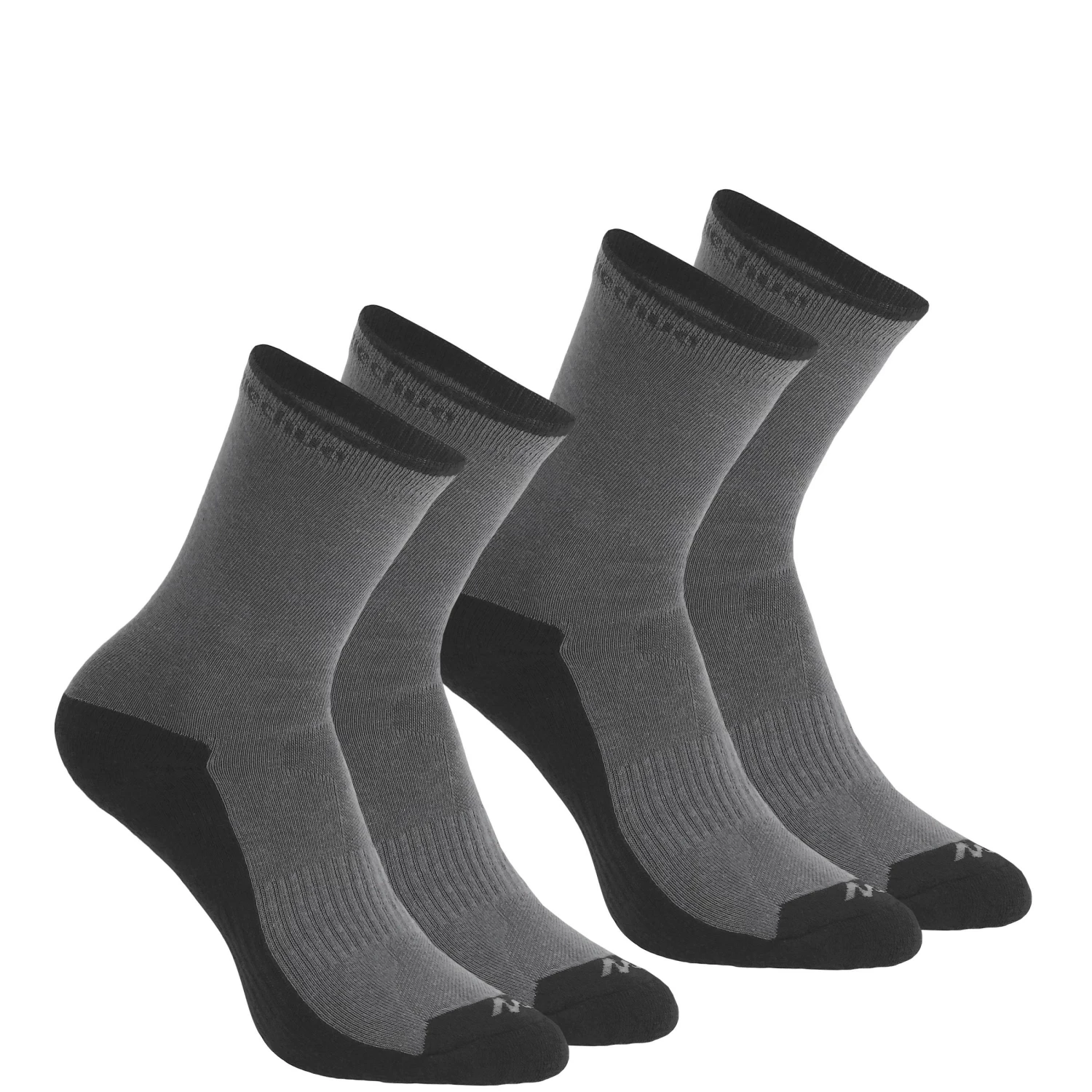 QUECHUA Country walking socks Pewter 1 QUECHUA Country walking socks Pewter
