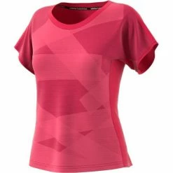 ADIDAS TAPE TEE Warm red