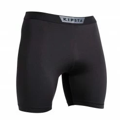 KIPSTA Adult Base Layer Shorts Keepdry 100 BLACK/BLACK