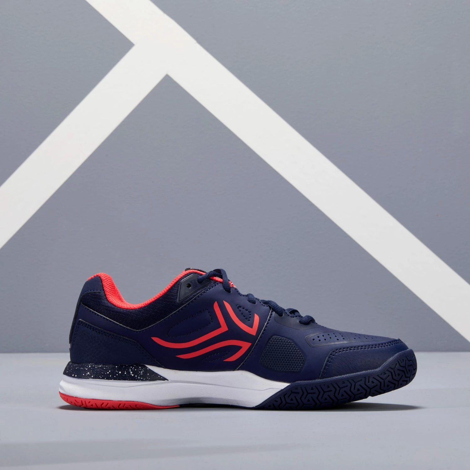 ARTENGO Women's Tennis Shoes TS500 Navy blue 3 ARTENGO Women's Tennis Shoes TS500 Navy blue - Image 3