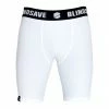 BLINDSAVE Compression Shorts WHITE