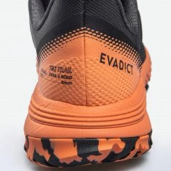 EVADICT WOMEN'S TRAIL RUNNING SHOES Carbon grey/Pale Coral -Women Sports Elegant Store k4d5c8cb5a760b58f6b4dd93d1064e589