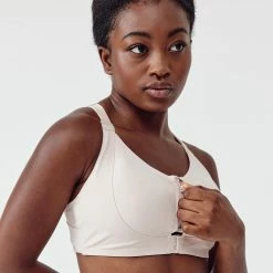 KALENJI JOG KOKOON RUNNING BRA HIGH SUPPORT QUARTZ PINK