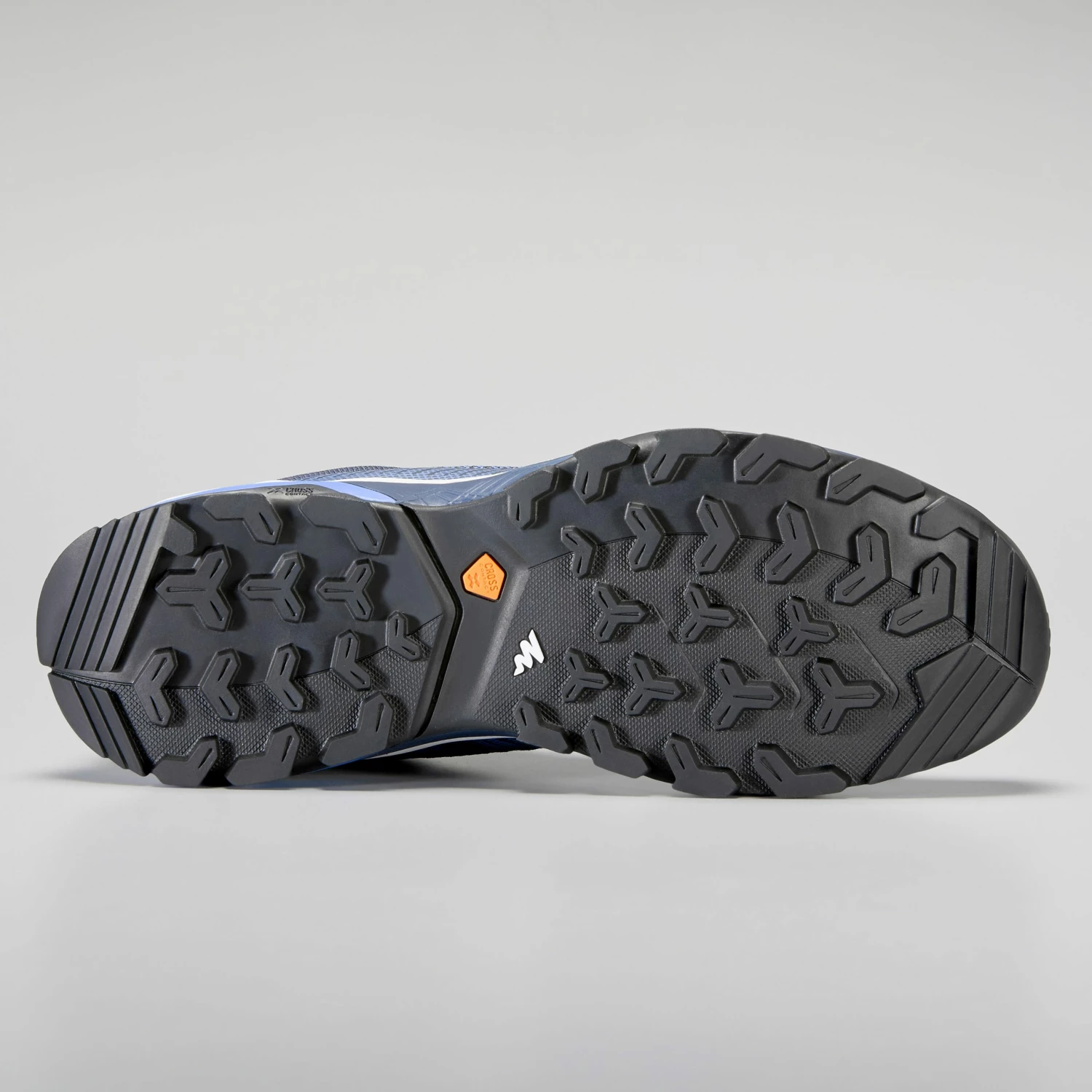 QUECHUA ULTRA-LIGHT HIKING SHOES DARK BLUE/Lavender blue 3 QUECHUA ULTRA-LIGHT HIKING SHOES DARK BLUE/Lavender blue - Image 3