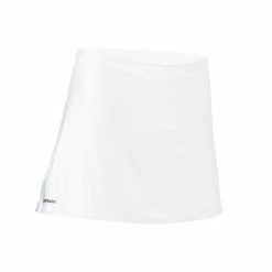 ARTENGO Women's Tennis Skirt SK Dry 100 Snow white