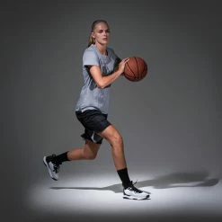 TARMAK Women's Intermediate Basketball T-Shirt / Jersey TS500 Squirrel grey -Women Sports Elegant Store k52240965983c79fbc051d4d06690f14f