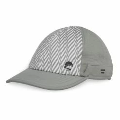 SUNDAY AFTERNOONS UPF50+ UV Shield Cool Cap Gray Electric Stripe GREY